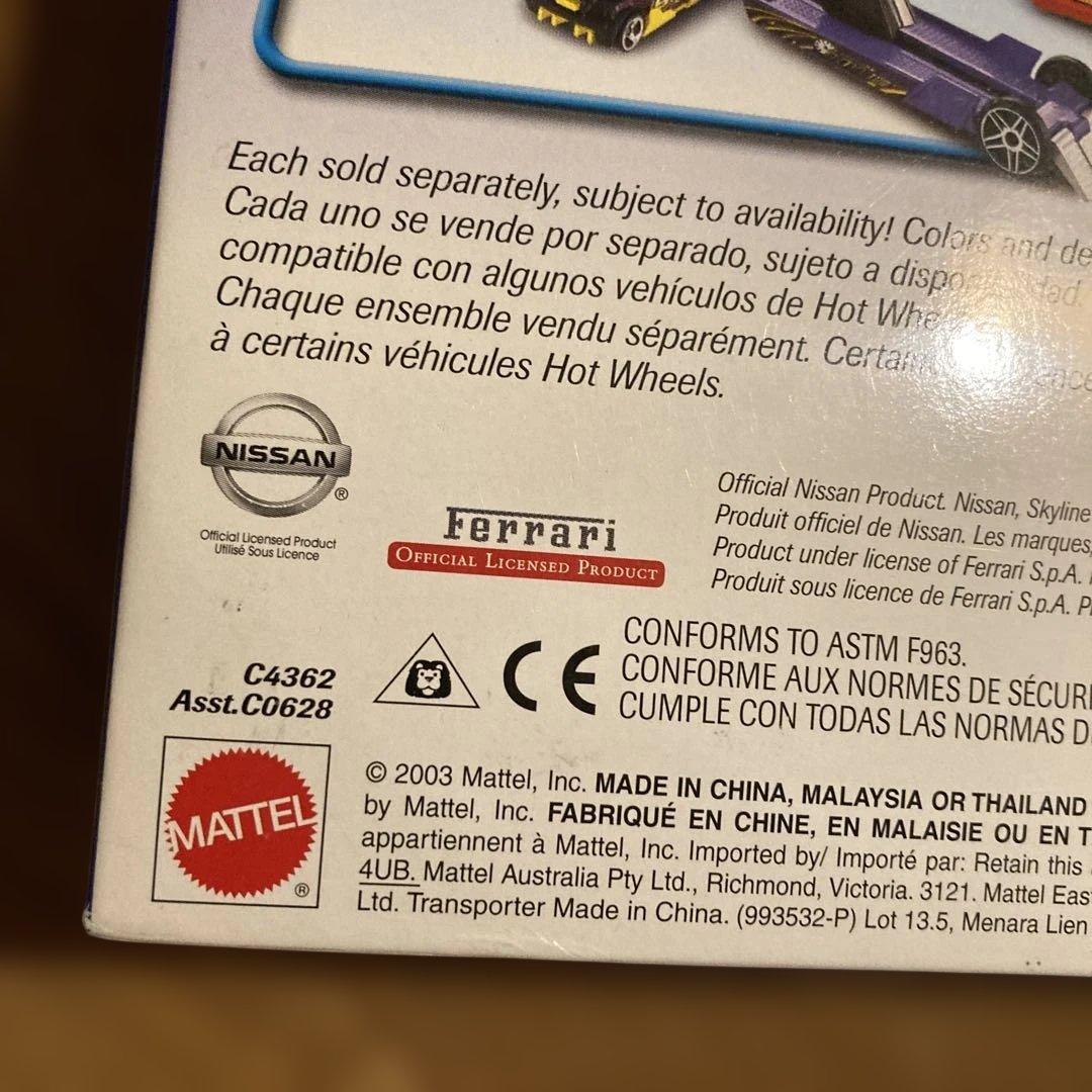 ホットウィール TRUCKIN TRANSPORTERS エンツォ フェラーリ