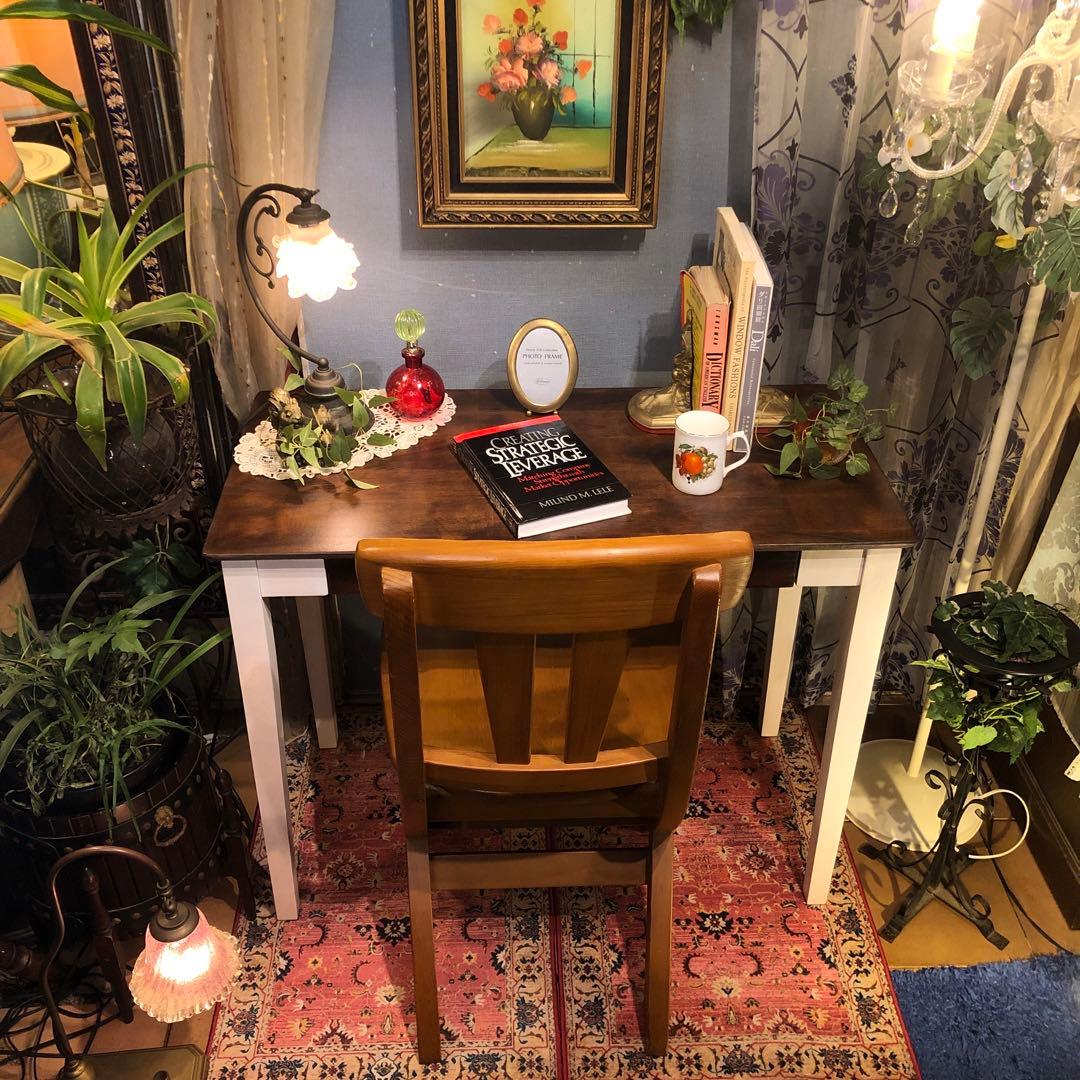 Sale シャビーシック　フレンチ　カントリーST コンパクトテーブル　机デスク