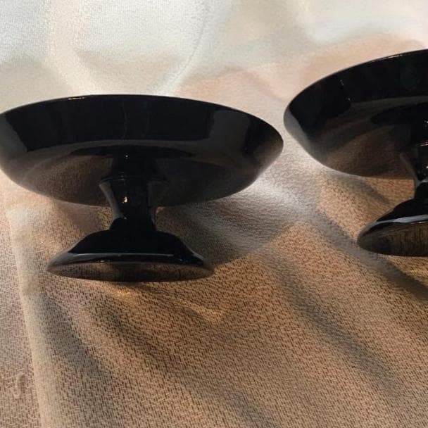 蒔絵　菓子器　一対　高足　共箱