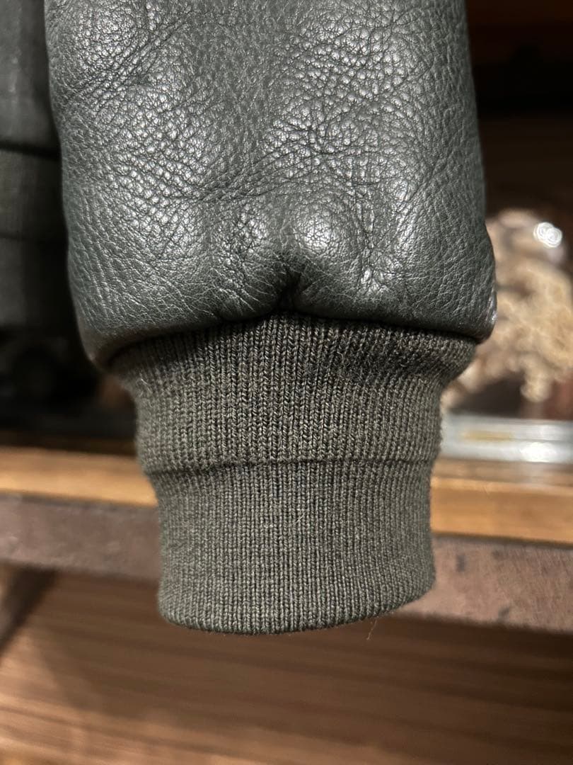 A.P.C. carhartt コラボ　デトロイトレザージャケット　XS