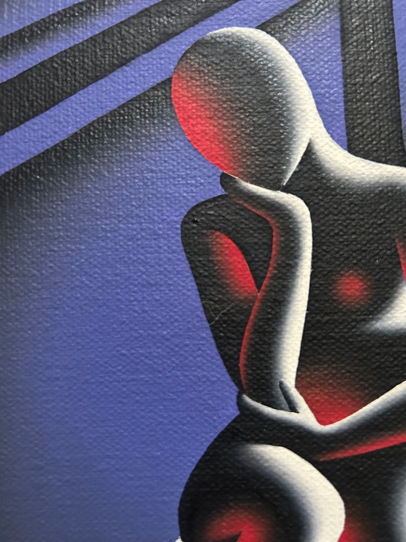 ☆マークコスタビ MARK KOSTABI 2001年 アクリル画１点物☆