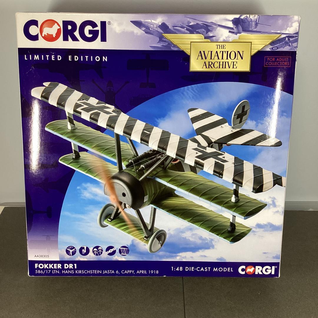 1/48 CORGI フォッカーDr.1 ドイツ軍航空隊 キルシュタイン少尉機