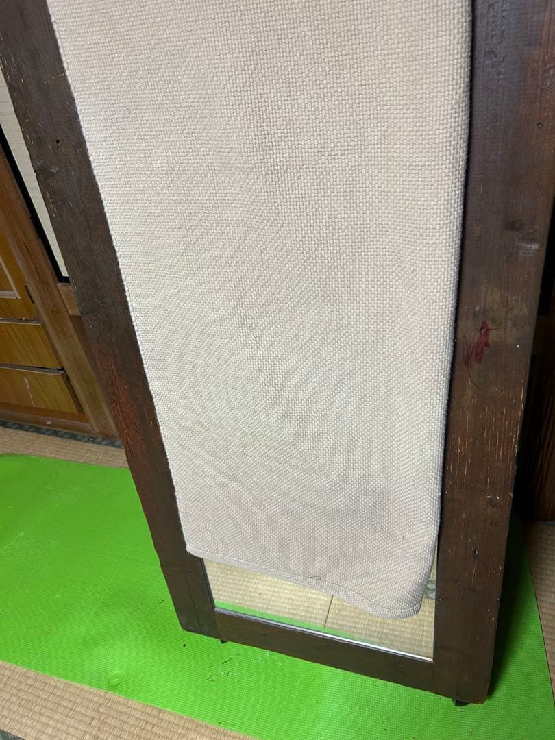 ウッド ミラー アイアンミラー立て