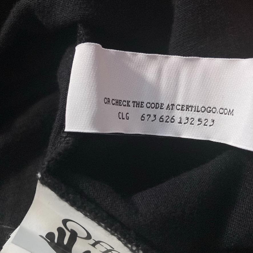 【希少/大人気】オフホワイト グラフィックアロー ブラック XL相当 正規品