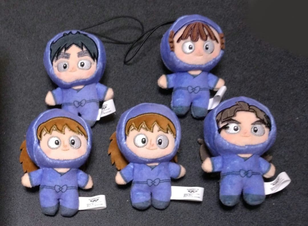 【忍たま乱太郎】ほわぬい【五年生セット】