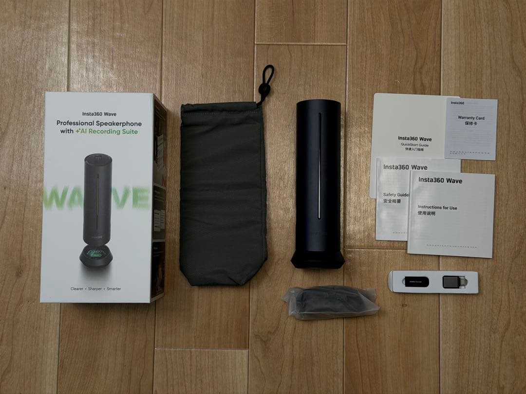 Insta360 Wave 会議用マイク