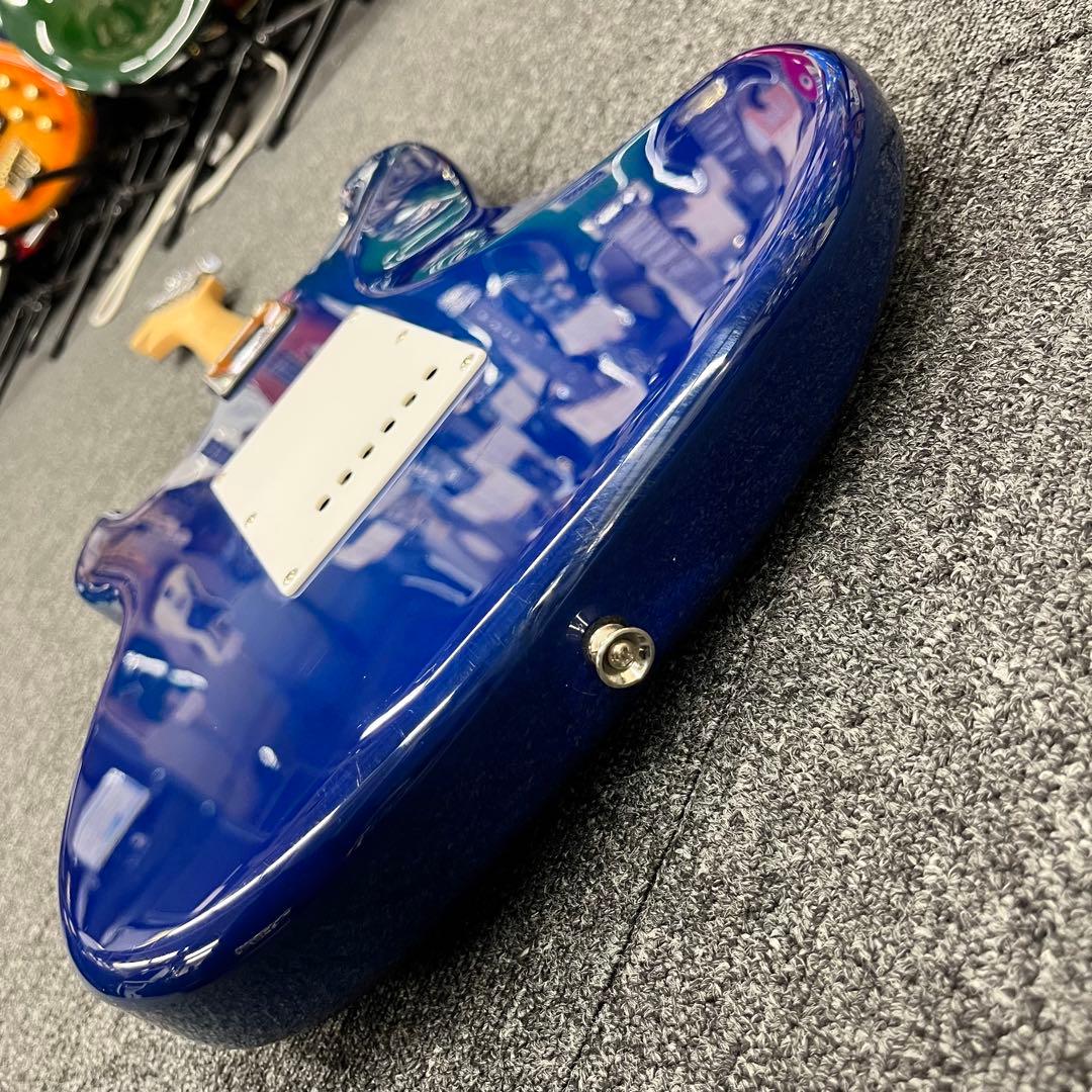 【11222】 BUSKER'S ストラトキャスタータイプ キルテ ブルー