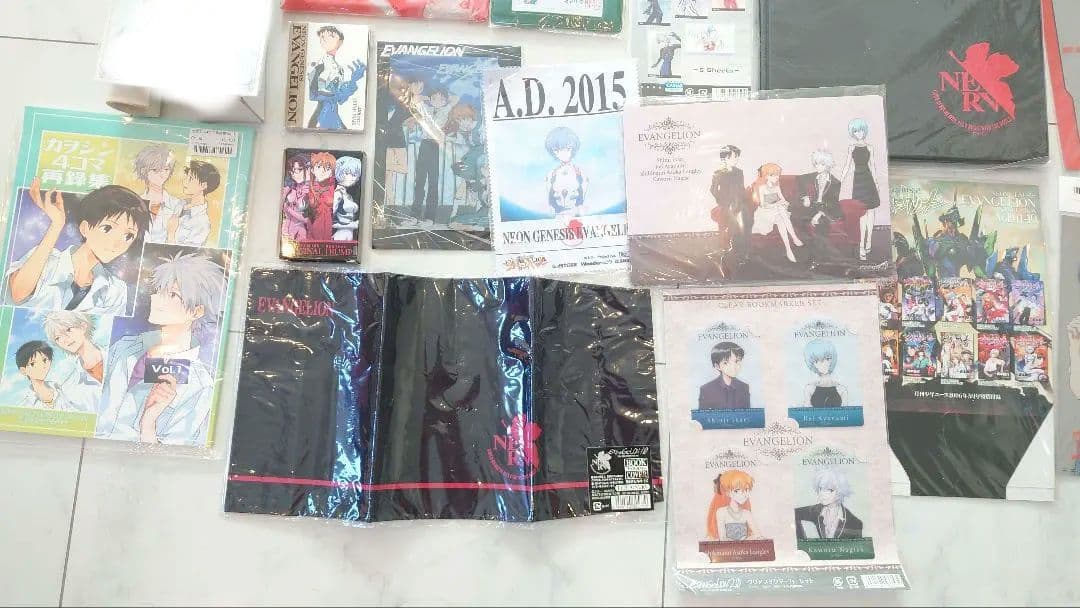 美品　まとめ売りエヴァンゲリオングッズ色々