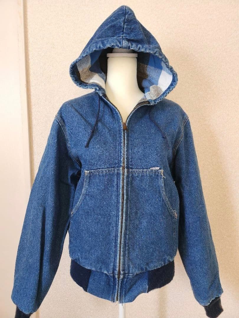 最終値下げCarhartt カーハートアクティブジャケットデニムパーカーブルゾン