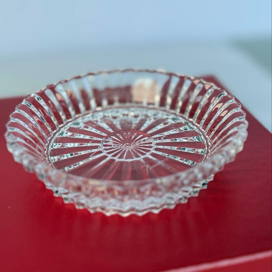 【未使用】Baccarat ミルニュイ プレート 13cm 高級感あり