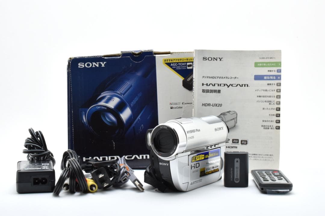 【美品】SONY Handycam HDR-UX20　動作確認済
