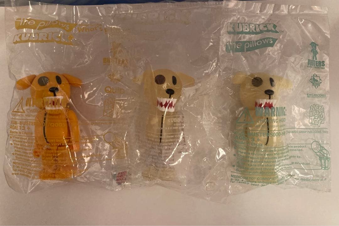 the pillows バスター君　KUBRICK フィギュア 3体セット