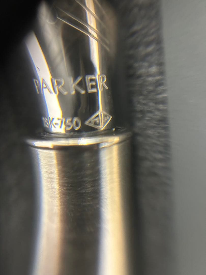 パーカー ソネット 万年筆 18金 ペン先 ブラック