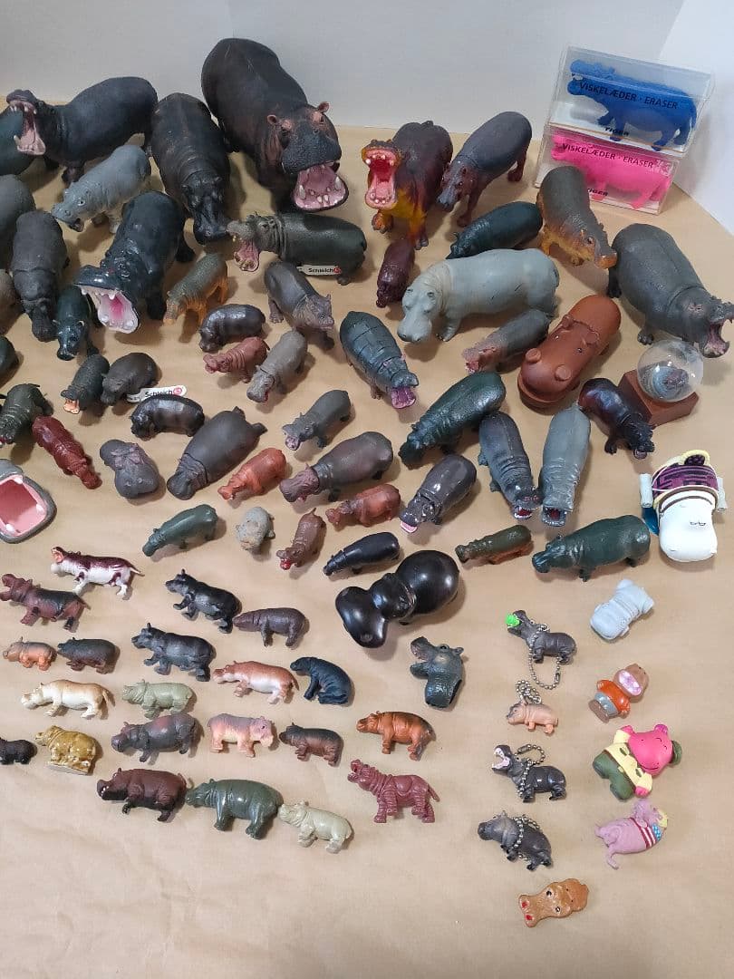 hippo★【かば】のフィギュア＆グッズ 100個以上まとめて