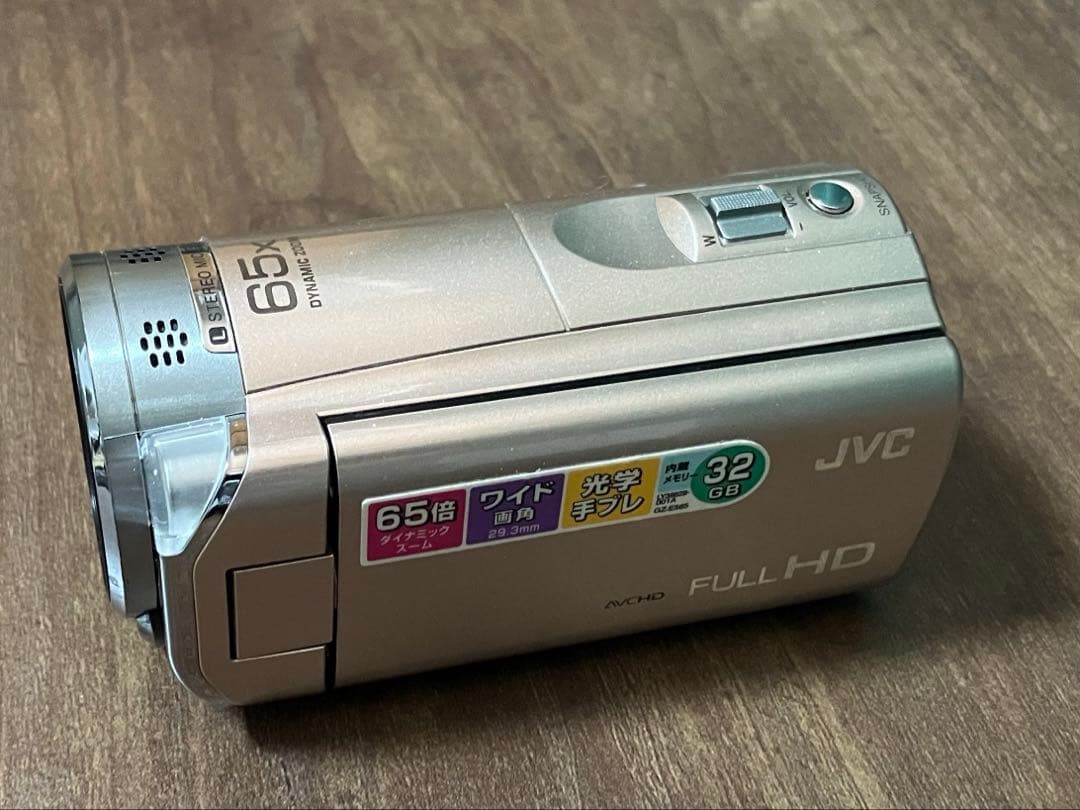 JVC GZ-E565-N フルHD Everio ビデオカメラ 本体