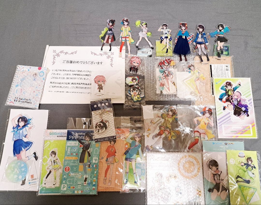 ホロライブ 大空スバル メイン アクリルスタンド等 セット