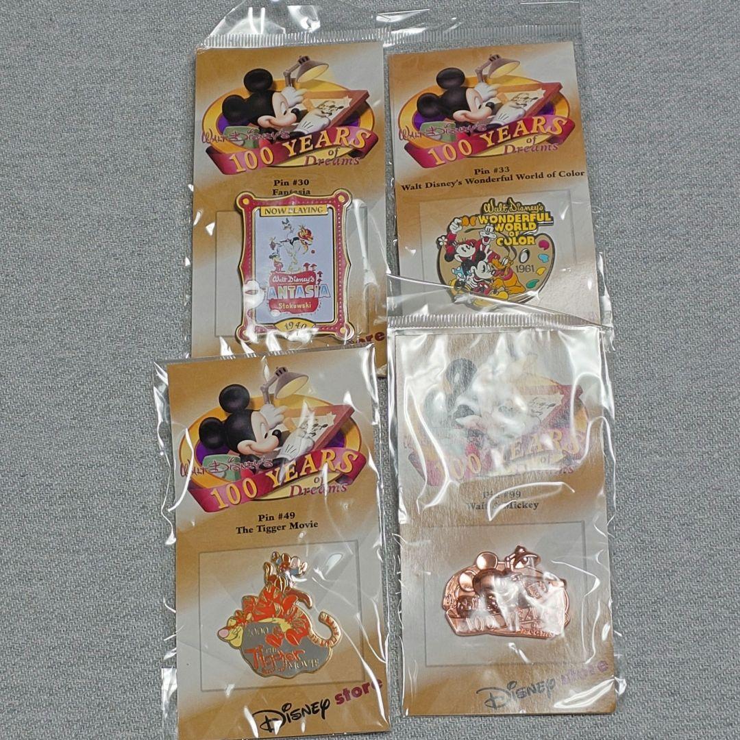 ディズニーストア ウォルト生誕100周年 ピンバッジ 11個セット