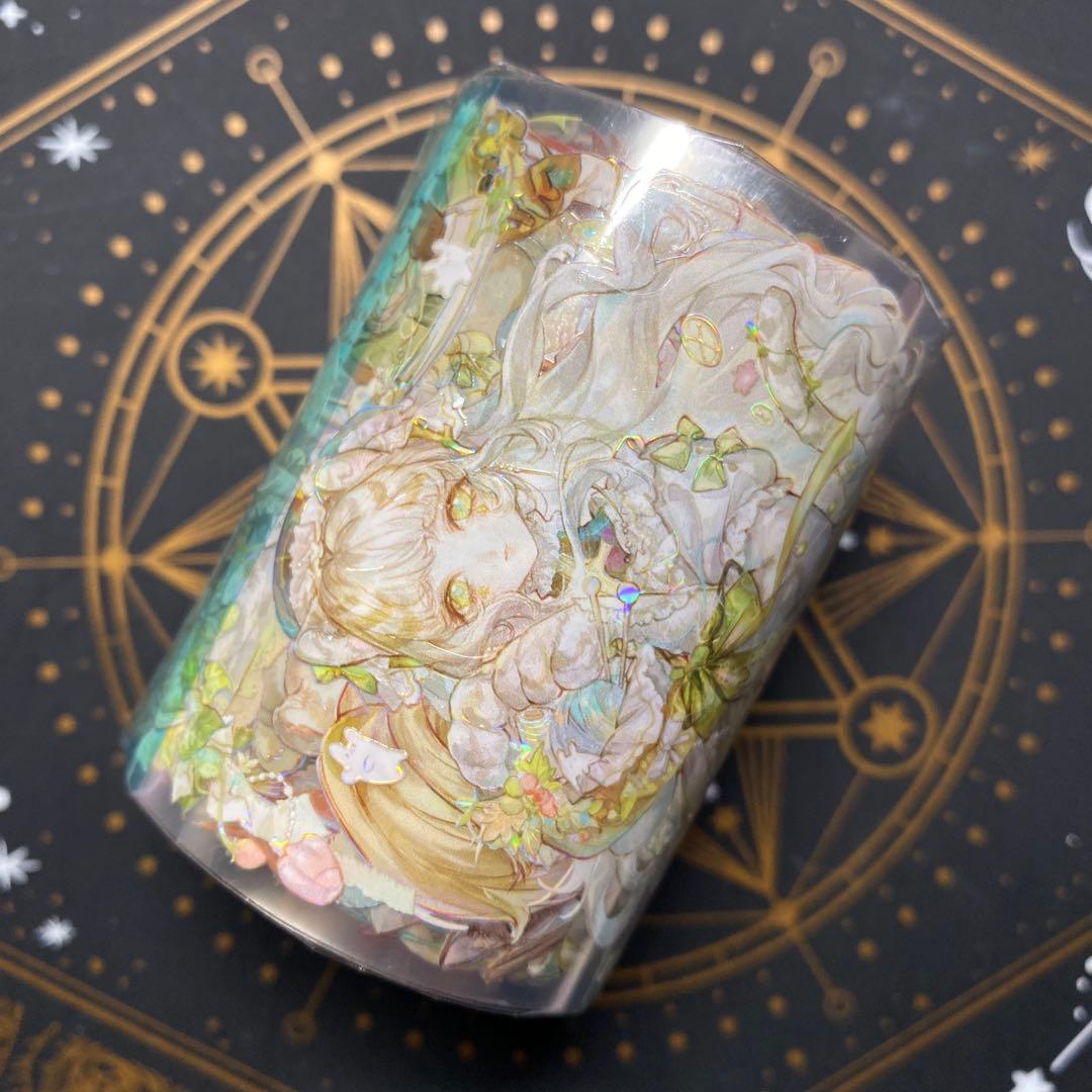 【9404】海外　4/5/巻　貝殻光マスキングテープ　人物系　裁縫　男子女子