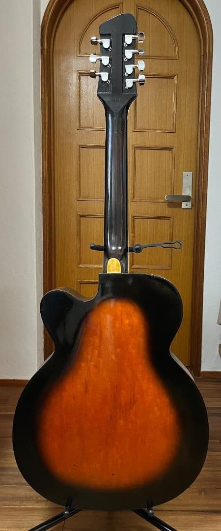 超貴重！貫禄のジャパンヴィンテージ！全音製ピックギター再生 7弦フルアコ