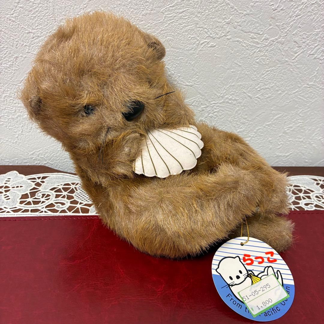 ファースト　らっこ　ラッコ　ぬいぐるみ　貝　FIRST