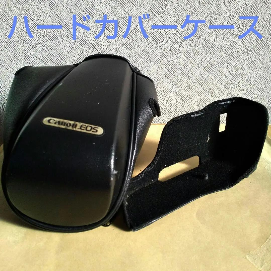 Canon EOS10 一眼レフ フィルムカメラ ケース、ストロボ、レンズフード