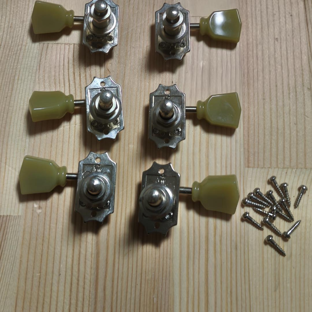 GIBSON DELUXE USA クルーソン ペグ セット３：３ 美品