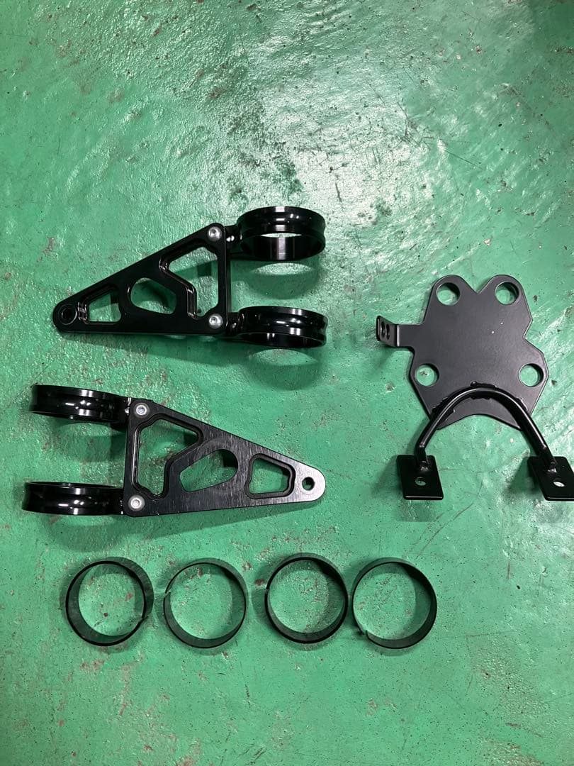 z900RS ドレミコレクション　メーター、ヘッドライトアップステー