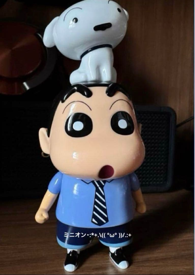 世界限定100体 クレヨンしんちゃん しんのすけ シロ ソフビ フィギュア