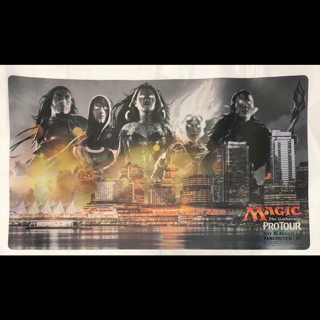 mtg プレイマット プロツアー オリジン ギデオン ジェイス リリアナ ニッサ