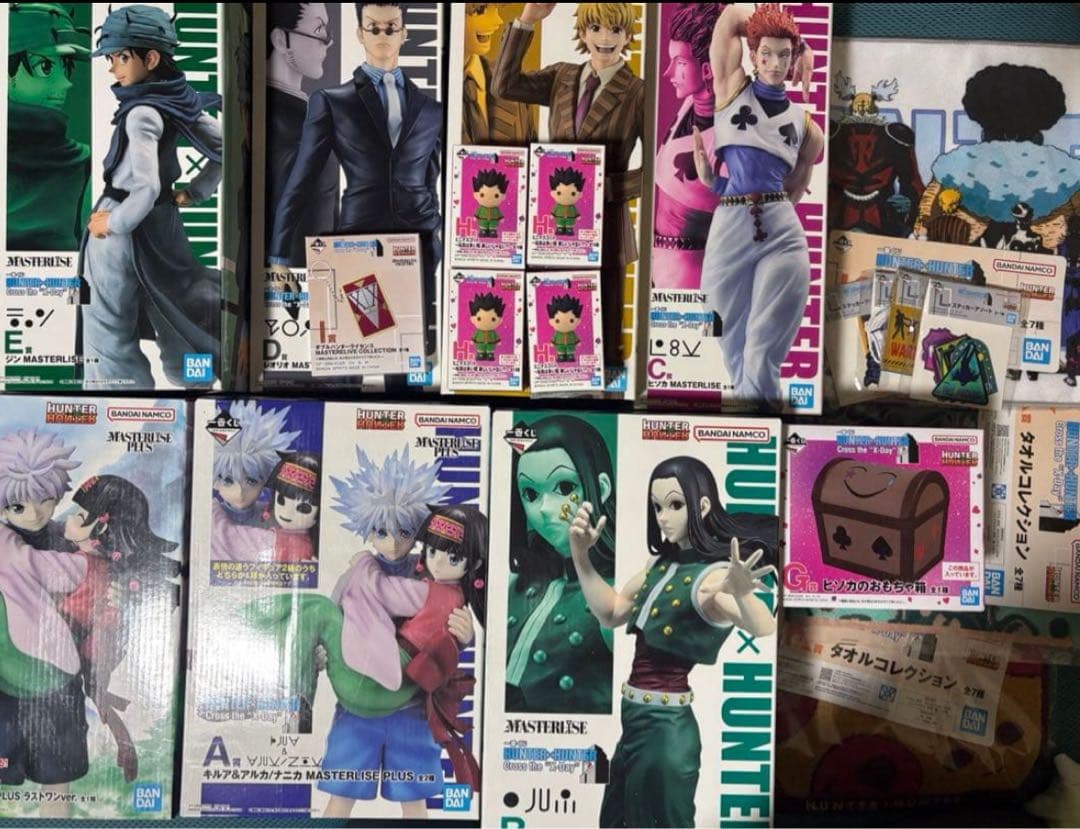 hunter×hunter 一番くじ　cross the X-Day まとめ売り