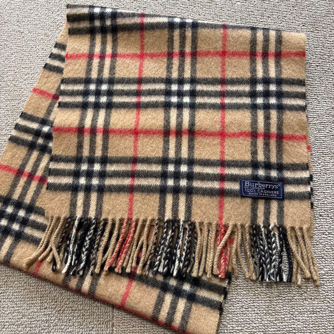 Burberrys 100% カシミヤ マフラー未使用