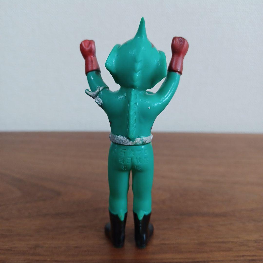 当時ものポピー製 仮面ライダー希少ソフビペンダントトップ（チェーン無）5点セット