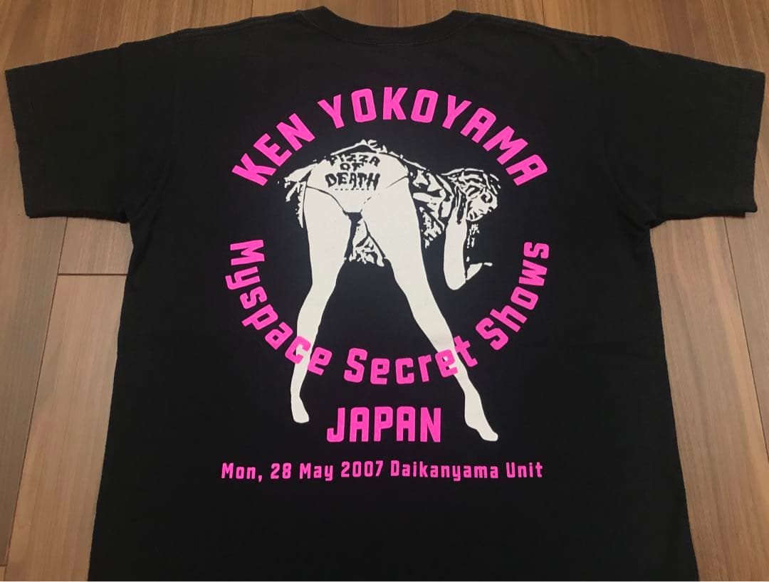 KEN YOKOYAMA『MyspaceSecretShows』Ｔシャツ横山 健