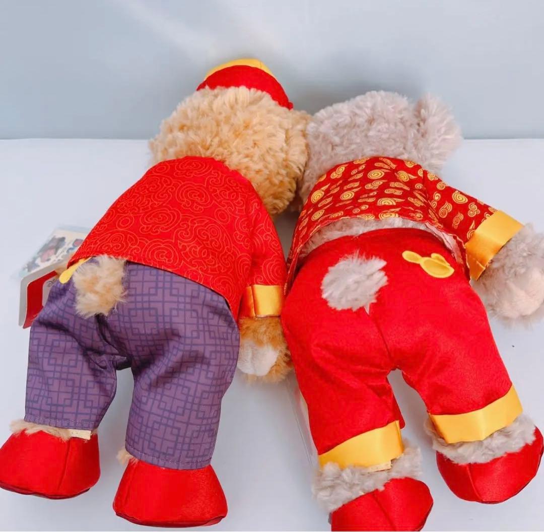 香港ディズニー　ダッフィー　ぬいぐるみ　シェリーメイ　ステラルー　ジェラトーニ