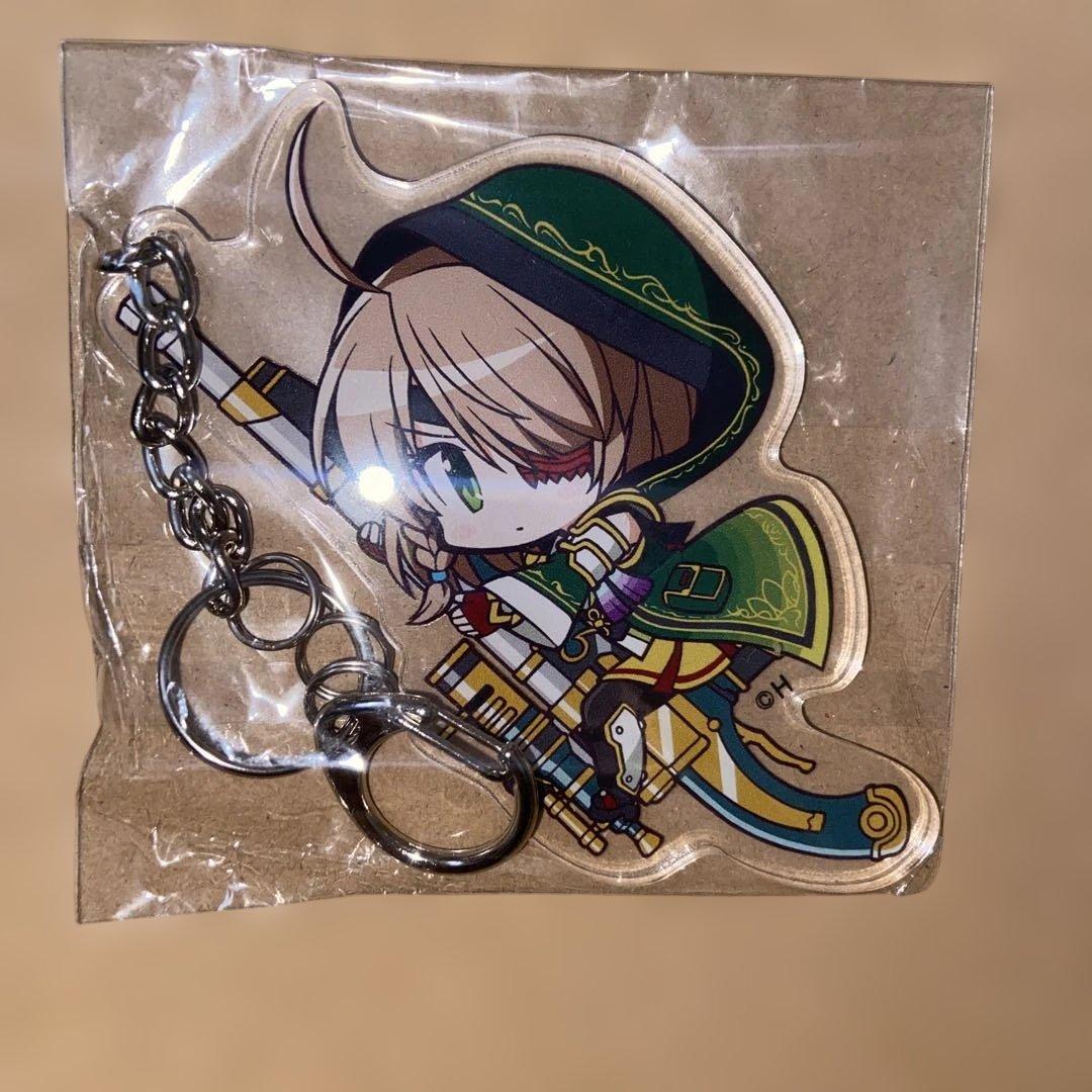 戦国乙女　カンスケ　アクリルキーホルダー　非売品缶バッジ　スマホショルダーポーチ