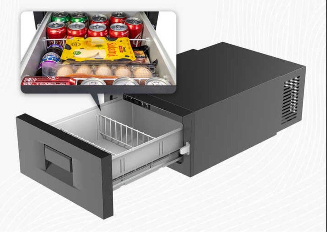 Alpicool D30 DC 12V/24Vミニ引き出し冷蔵庫30L