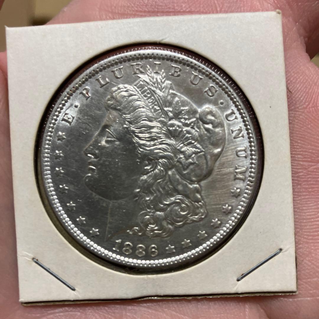 1886 Morgan Dollar 銀貨 1ドル　モルガンダラー