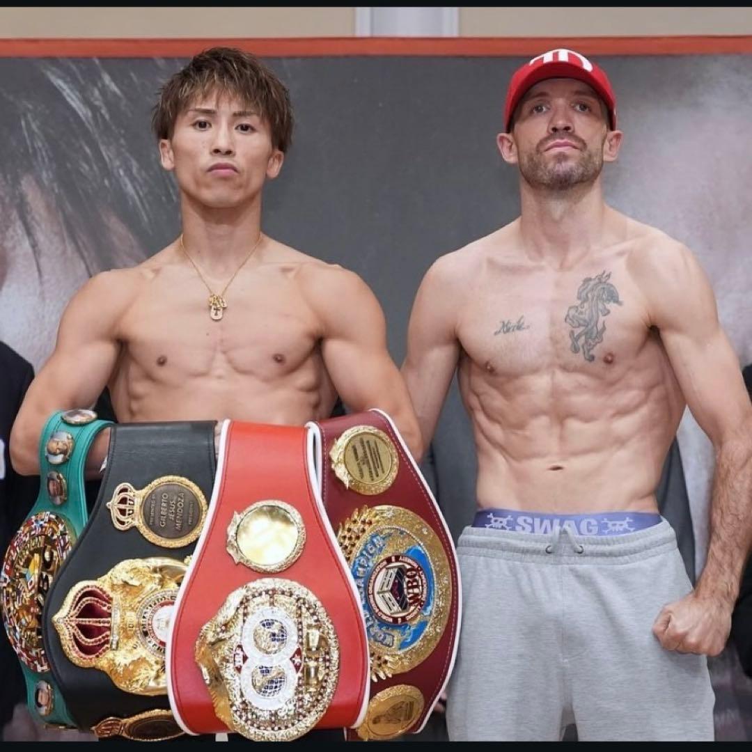 新品未使用品 9.3 井上尚弥 × TJドヘニー 後援会Tシャツ Lサイズ