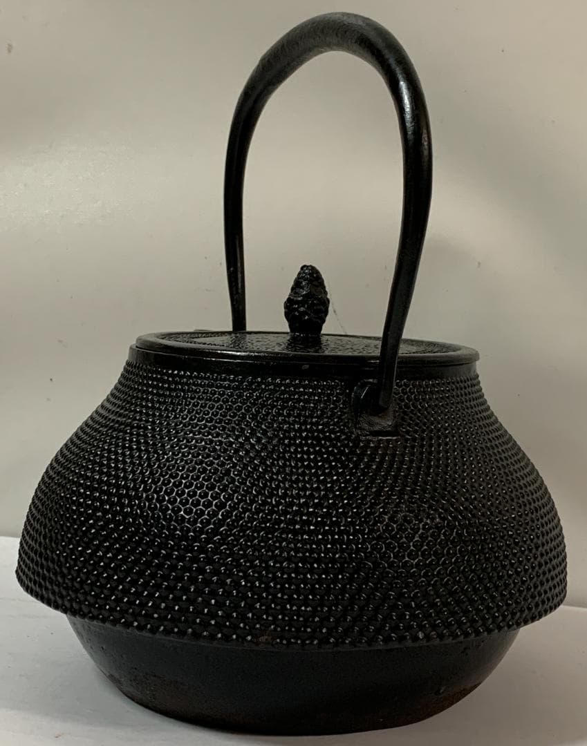 南部鉄器 あられ 童仙人鉄瓶 2L