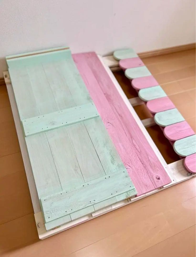 ハンドメイド ディスプレイラック 4段