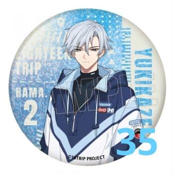 18TRIP エイトリ 神名雪風 BIGホロ缶バッジ