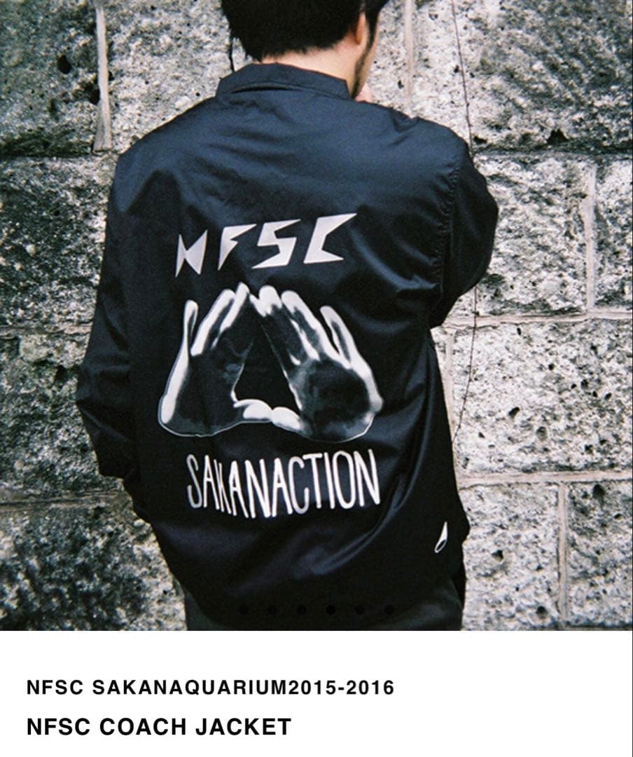 完売品！/サカナクション/コーチジャケット/SAKANAQUARIUM/NFSC