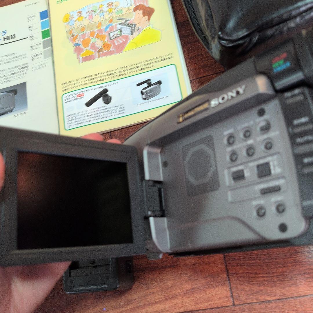 Sony CCD-TRV91 ハンディカム Hi8 本体と付属品　ジャンク品