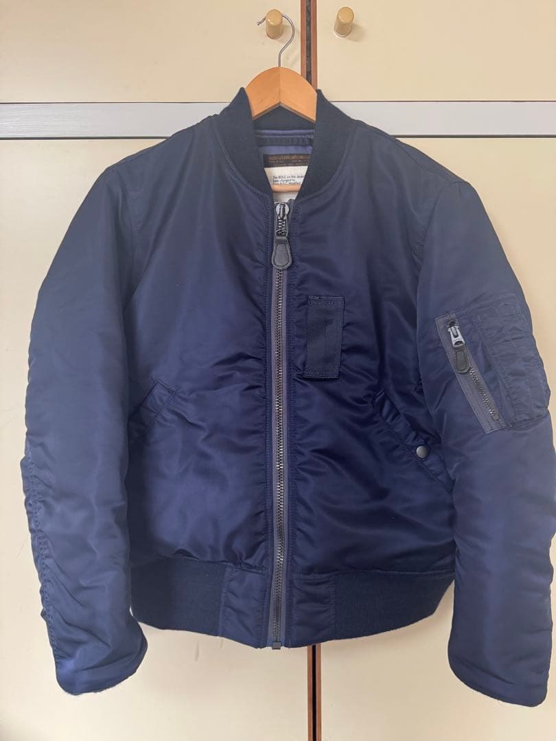 AVIREX B15-Cフライトジャケット サイズ40 ネイビー