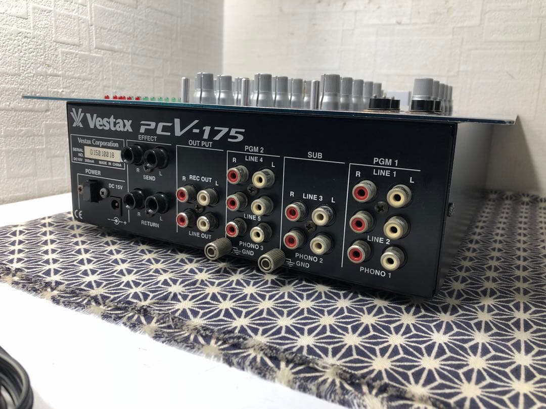 VESTAX ベスタクス　PCV-175 フェーダーメンテナンス