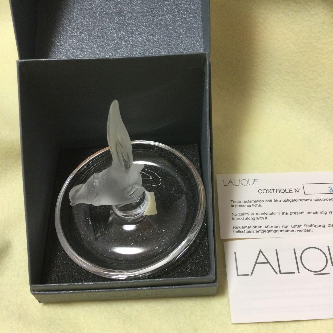 ラリック　キジ　鳥　リングトレイ　ピントレイ　小物入れ　未使用