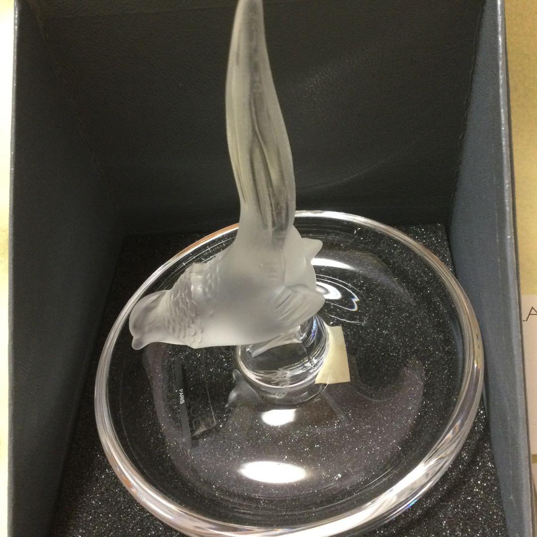 ラリック　キジ　鳥　リングトレイ　ピントレイ　小物入れ　未使用