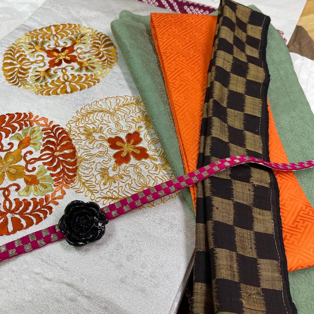 バターサンド大好き★絞り振袖★名古屋帯セット