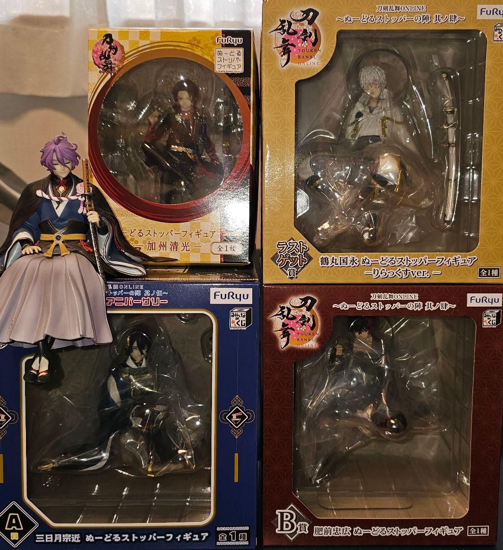 刀剣乱舞 ぬーどるストッパー 加州 三日月 鶴丸 歌仙 肥前