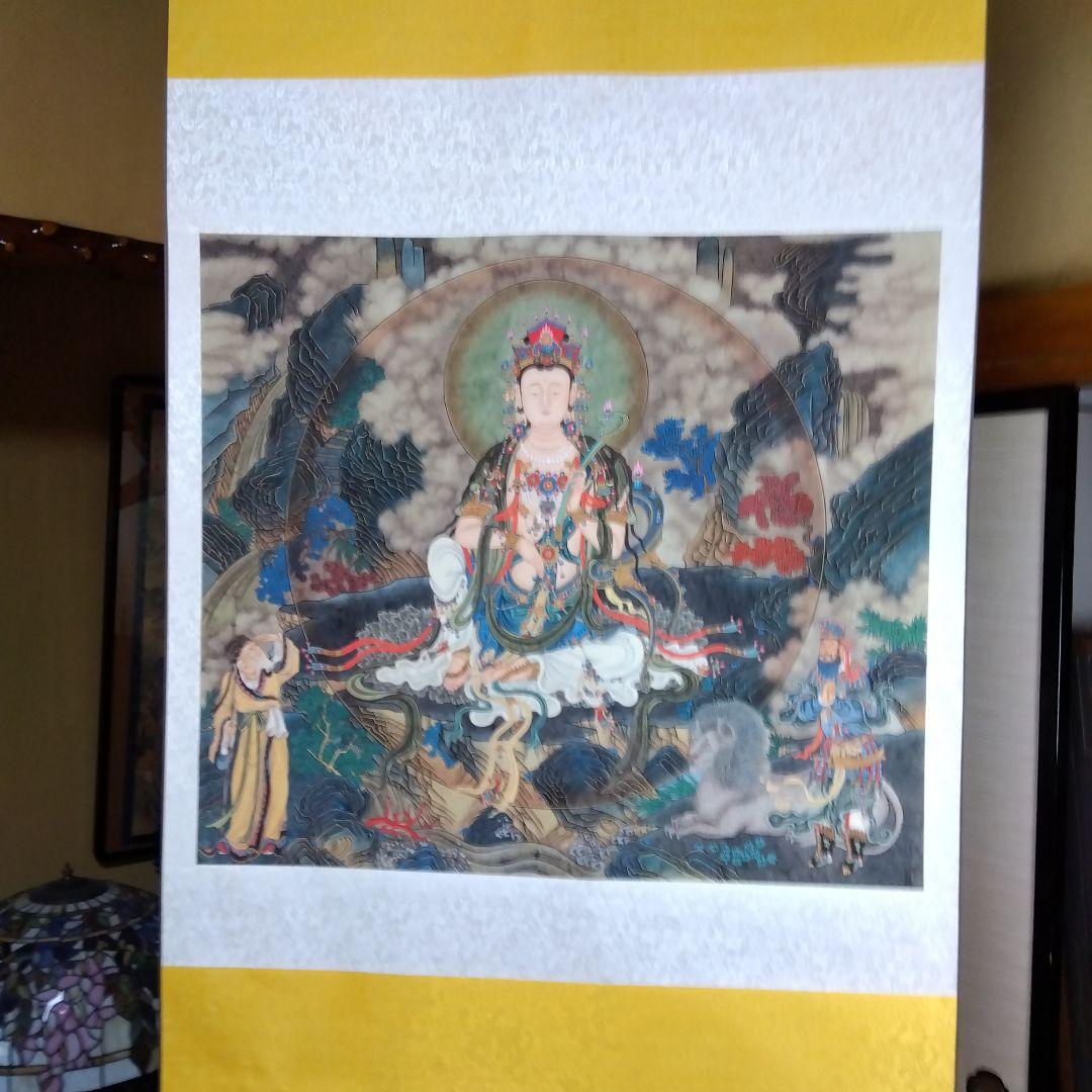 特大　聖観音菩薩　仏画